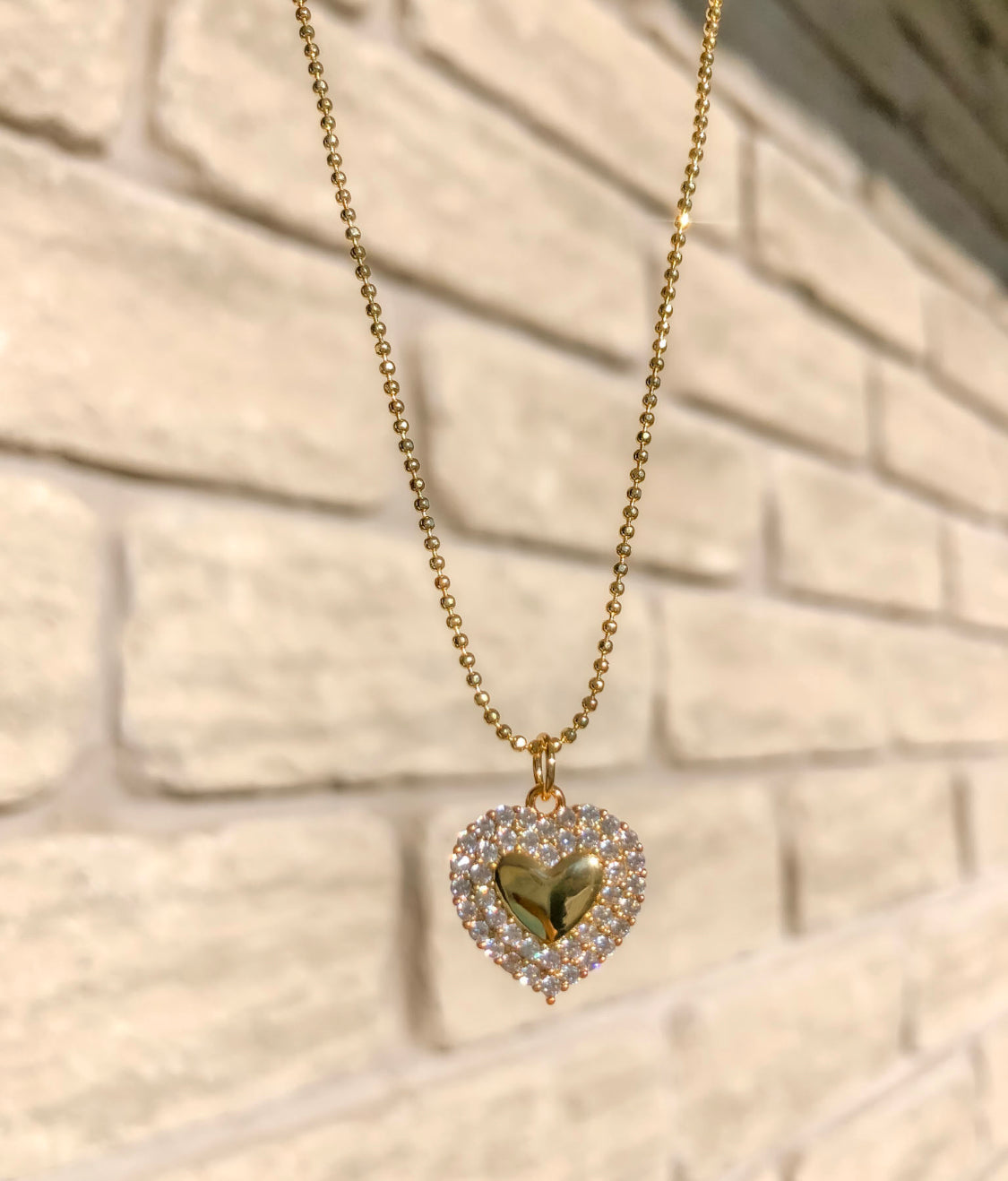 Dazzling Heart Necklace