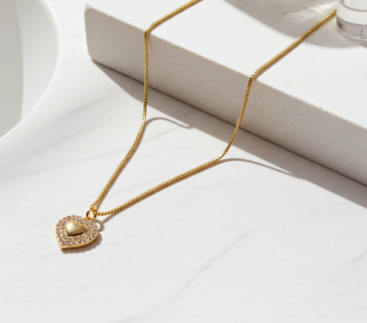 Dazzling Heart Necklace