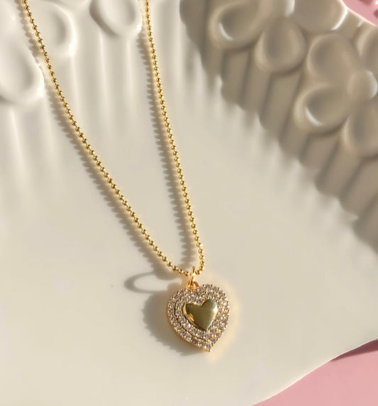 Dazzling Heart Necklace