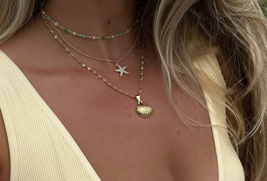 Happy Starfish Necklace