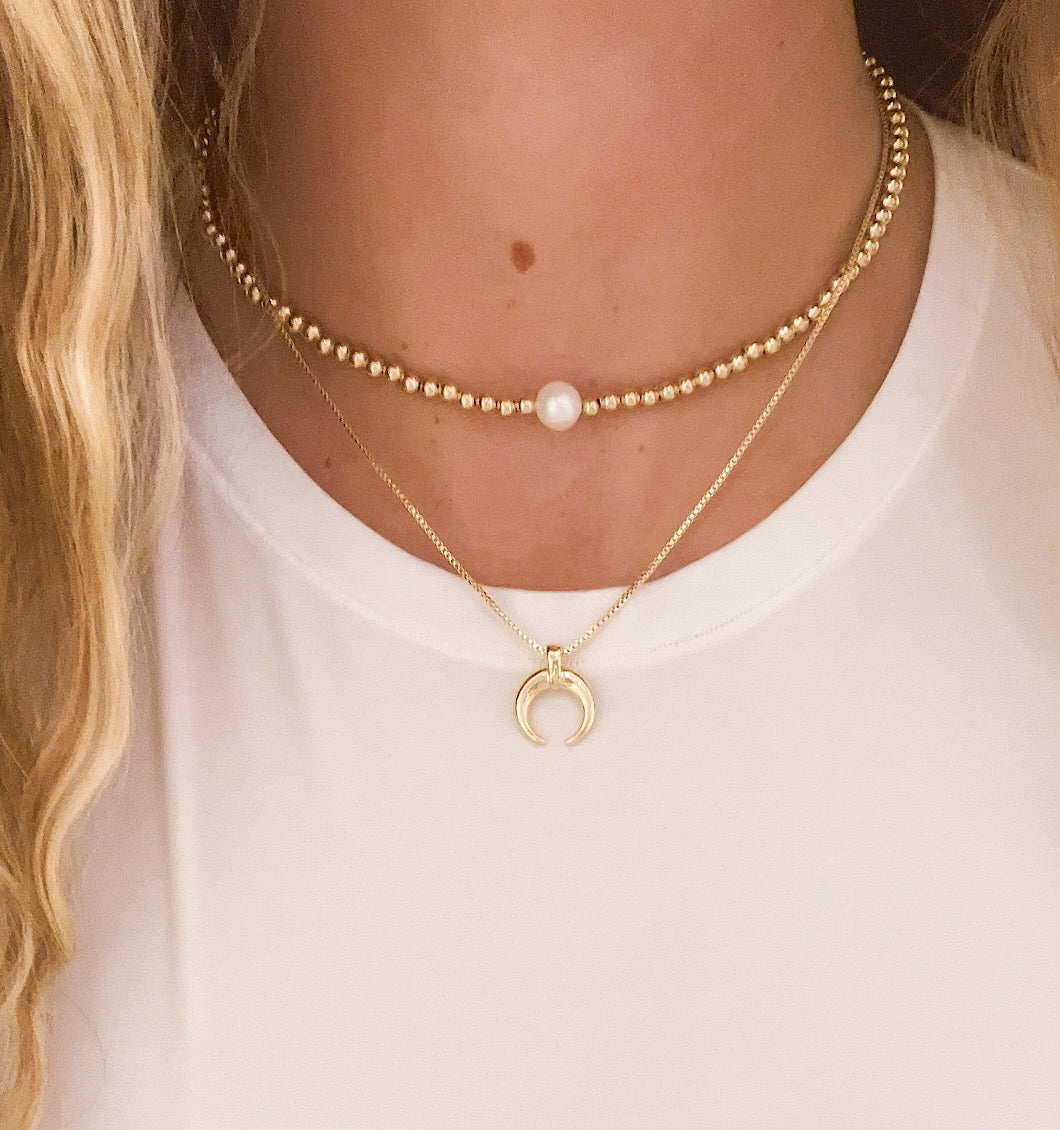 Horseshoe Moon Choker