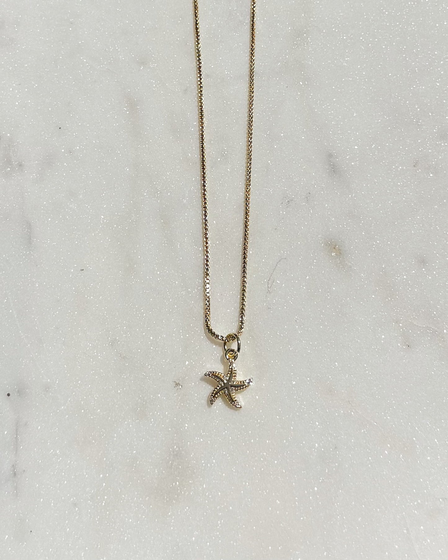 Coastal Starfish Necklace