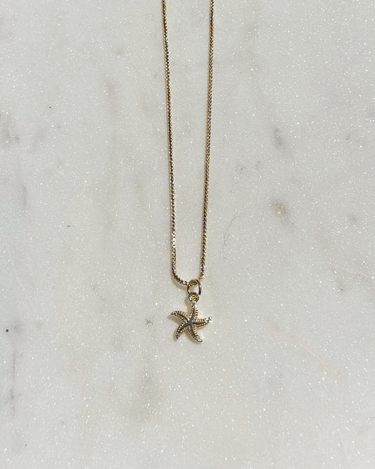 Coastal Starfish Necklace