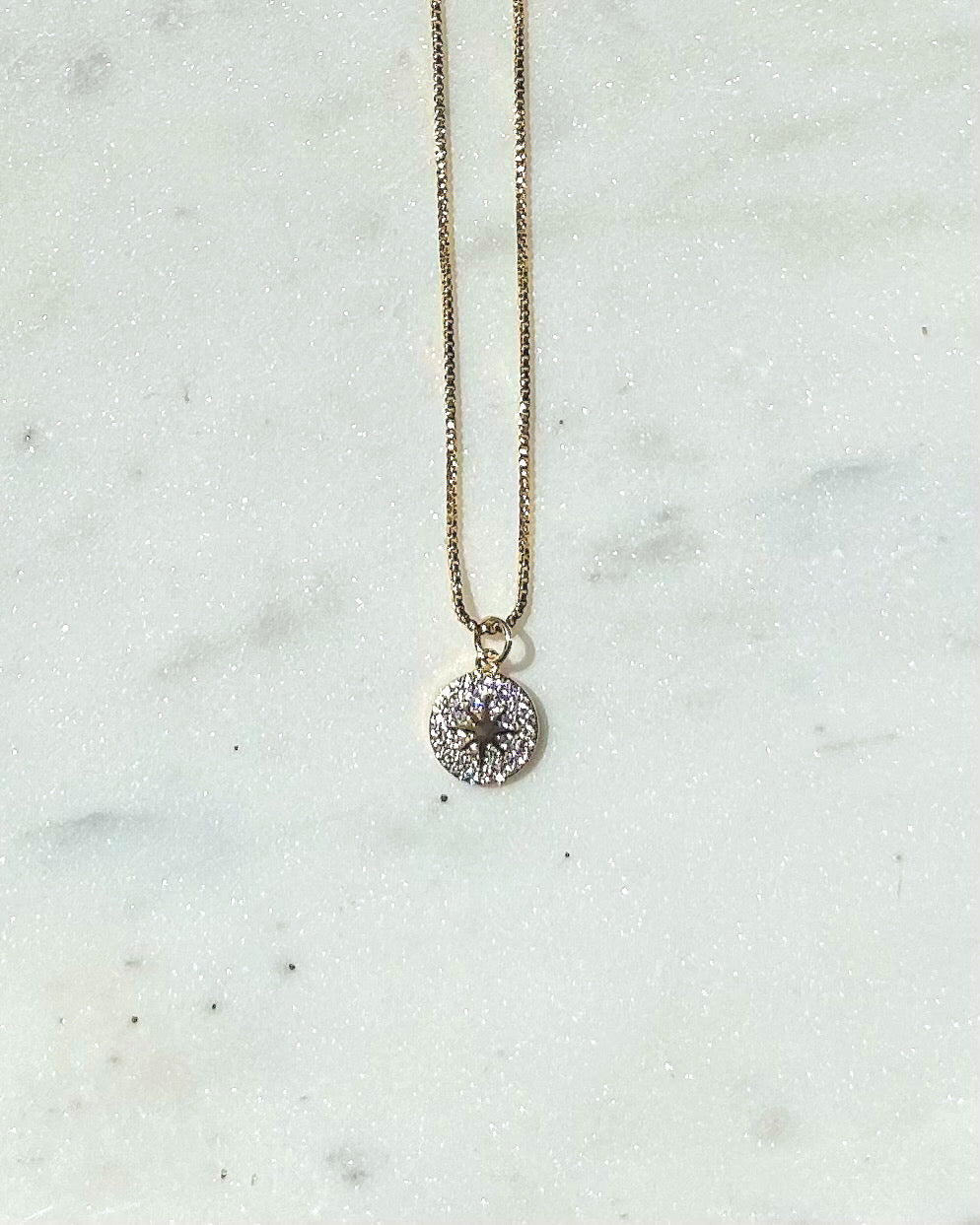 Crystal Compass Necklace