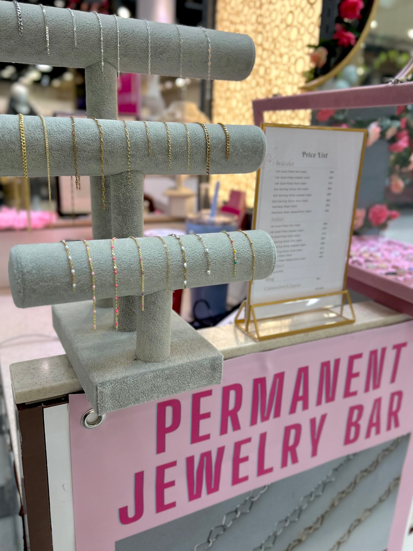 Book a Permanent Jewelry Appointment- Toronto Location