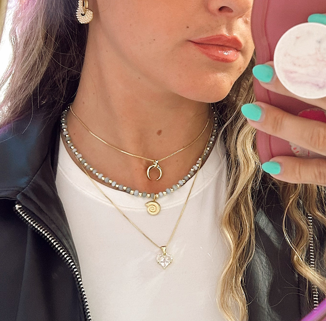 Horseshoe Moon Choker