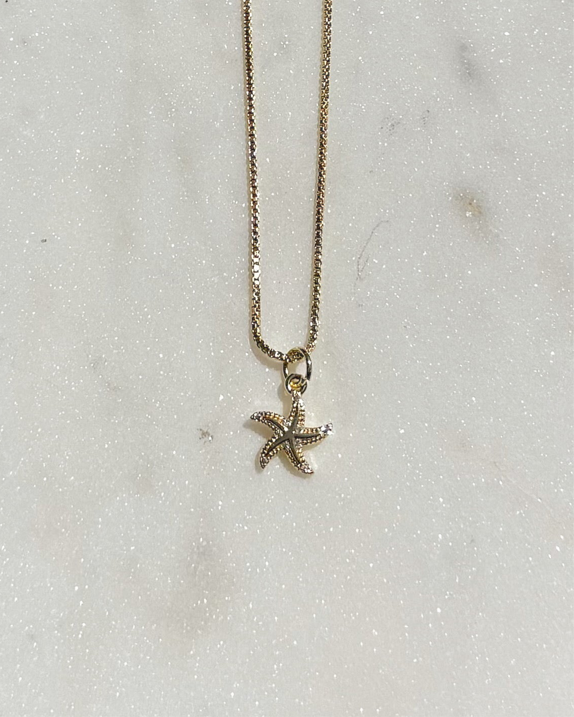 Coastal Starfish Necklace