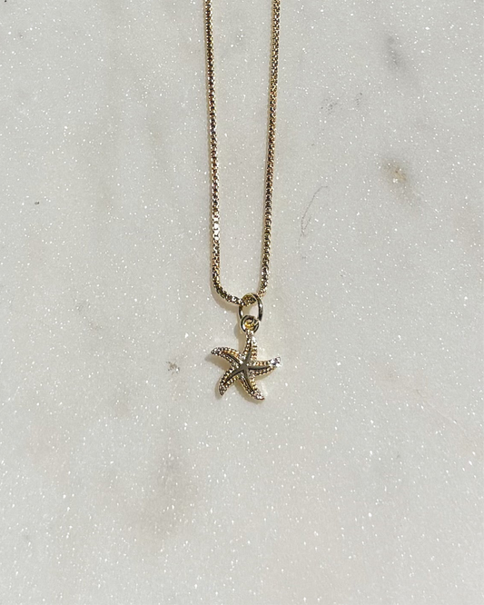 Coastal Starfish Necklace