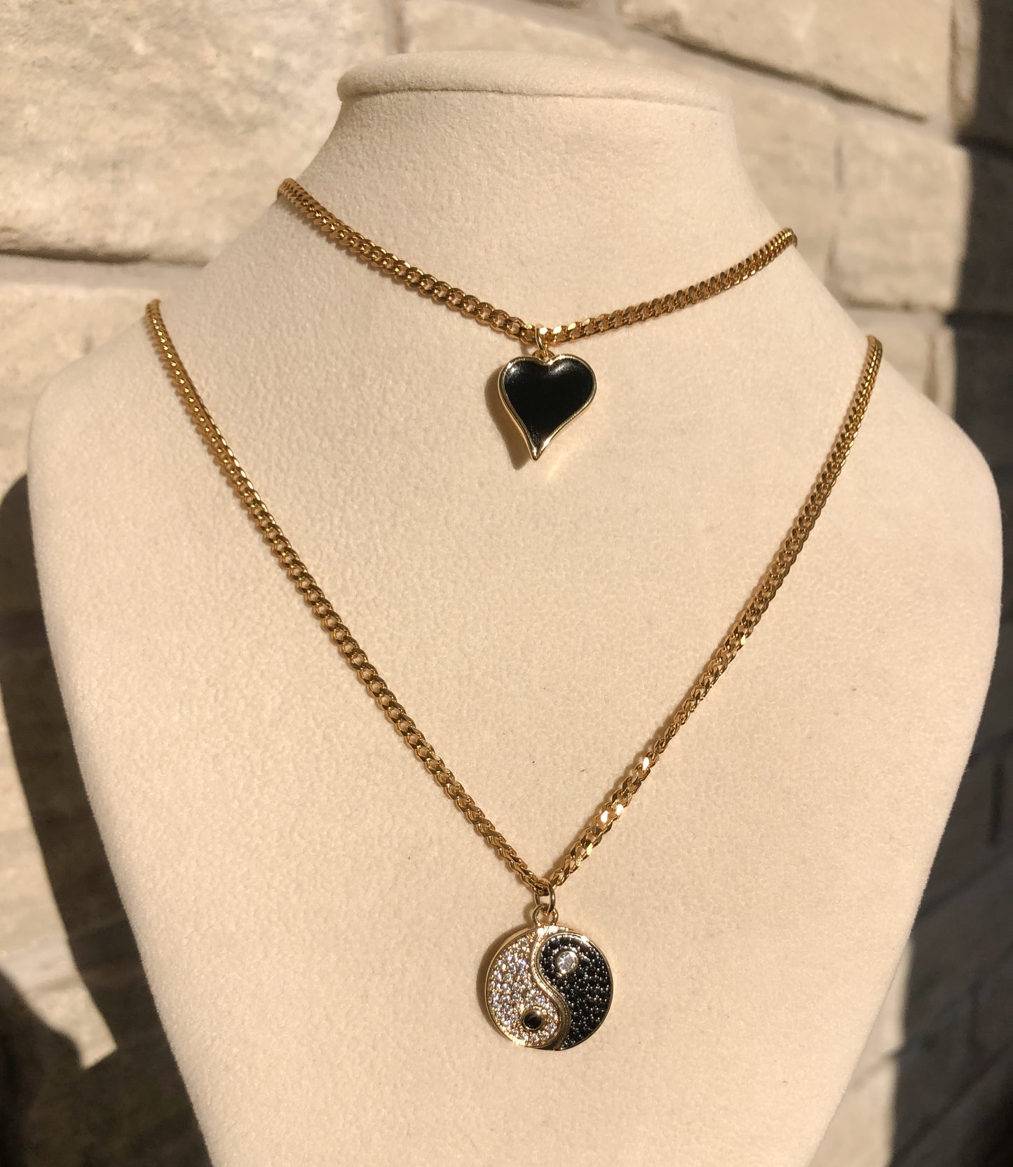 Yin Yang Coin Necklace
