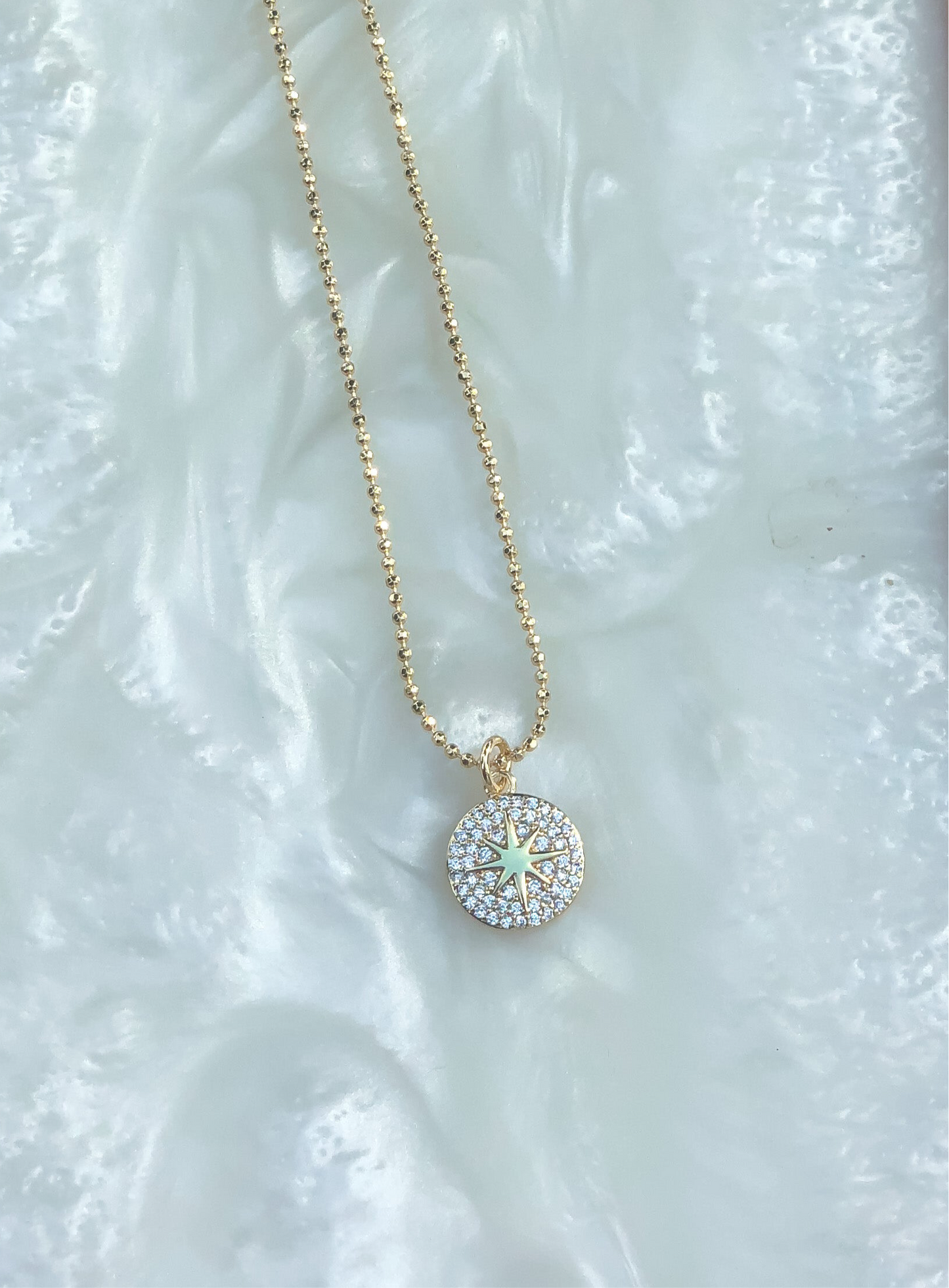 Crystal Compass Necklace