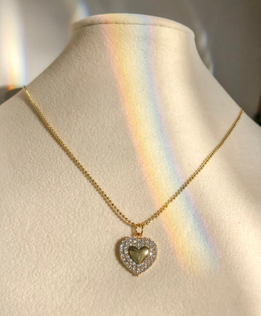 Dazzling Heart Necklace