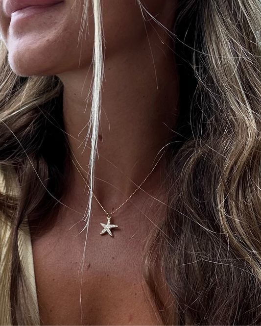 Happy Starfish Necklace