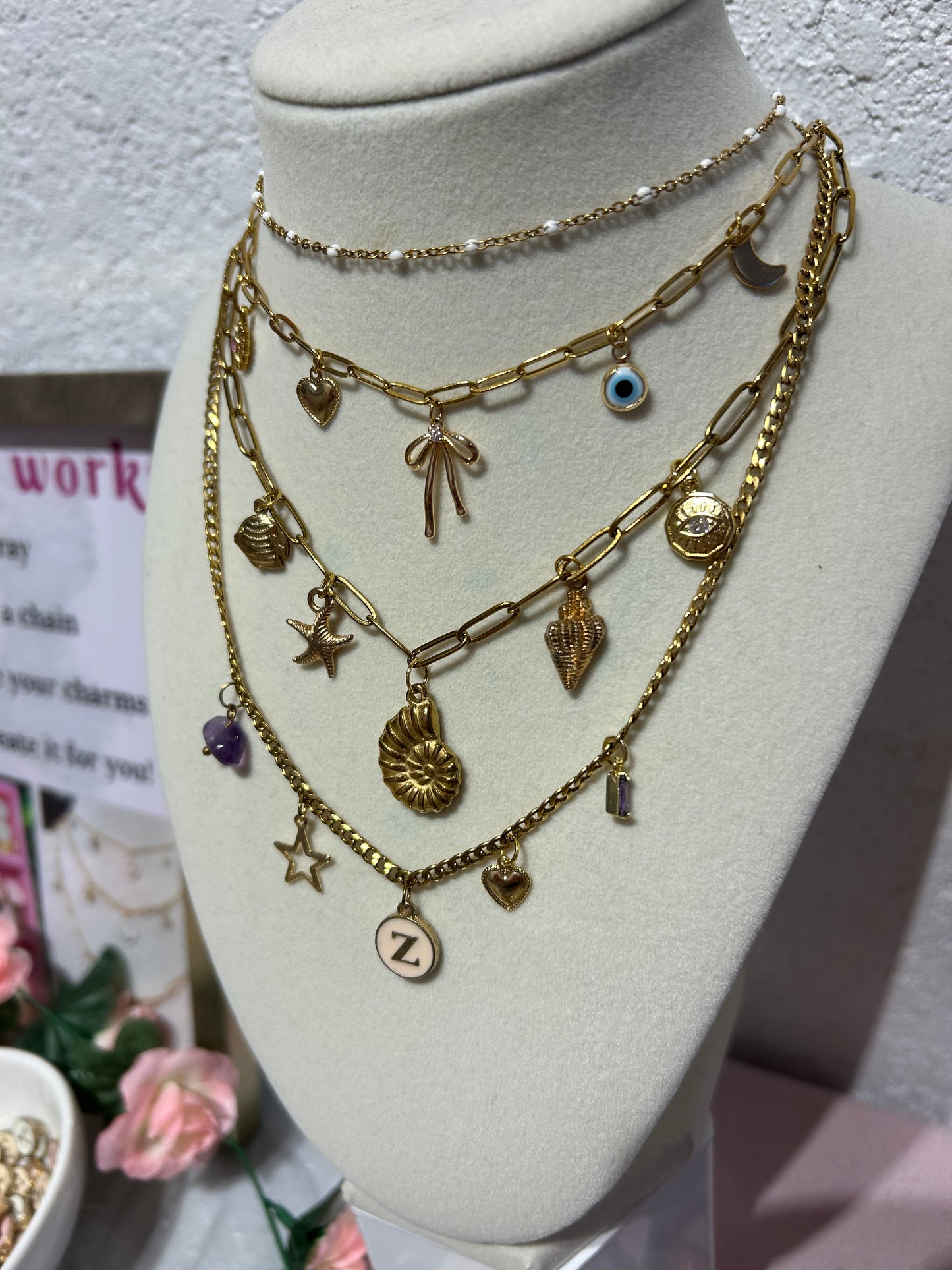 Charm Necklace & Bracelet Workshop- December 6th
