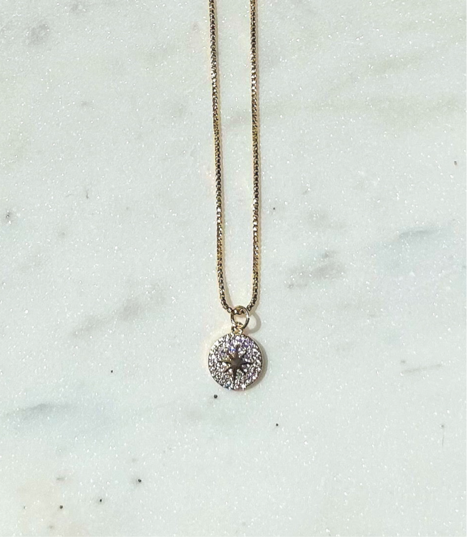 Crystal Compass Necklace