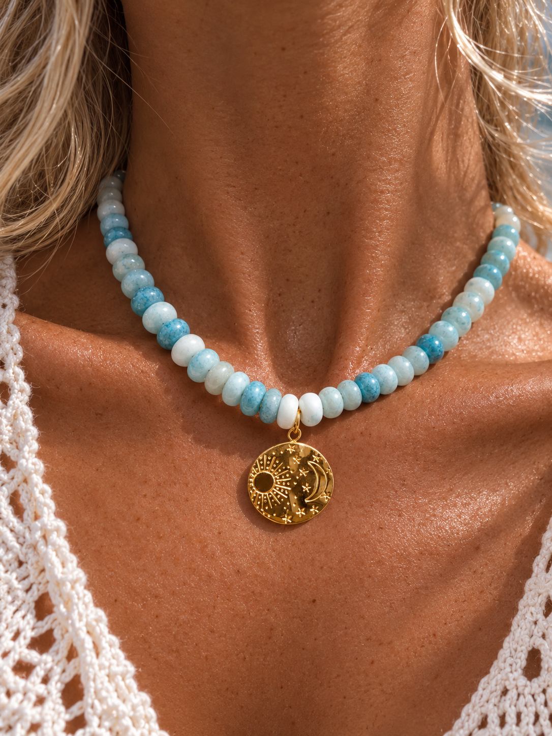 Aquamarine Skies Necklace