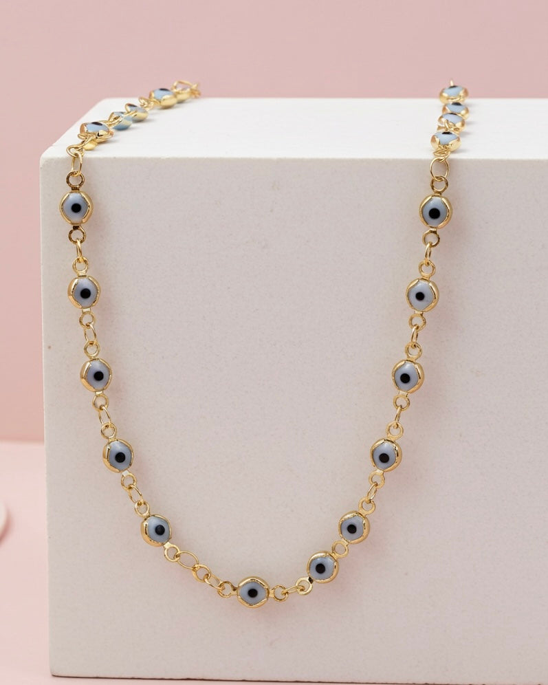 Halo Evil Eye Bracelet