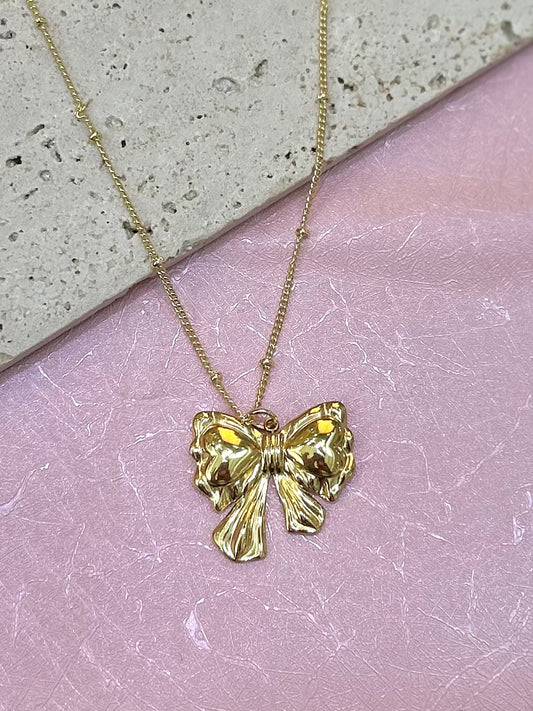 Sweet Bow Necklace