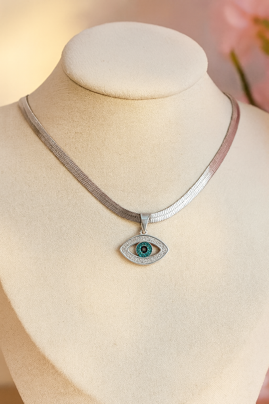 Serene Evil Eye Necklace