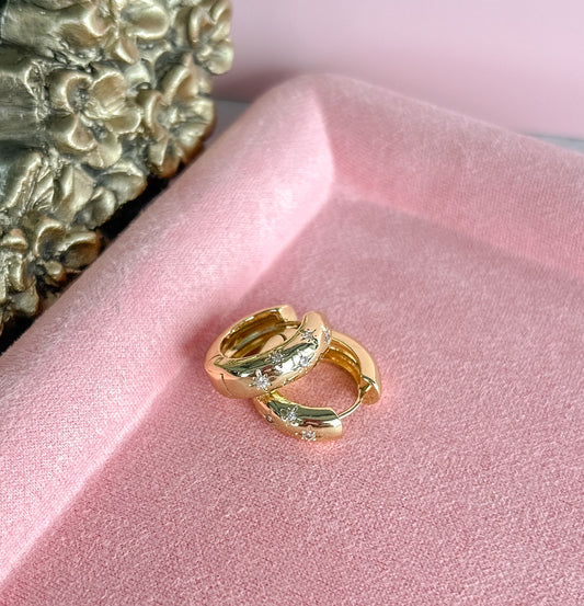 Celestial Chunky Hoops