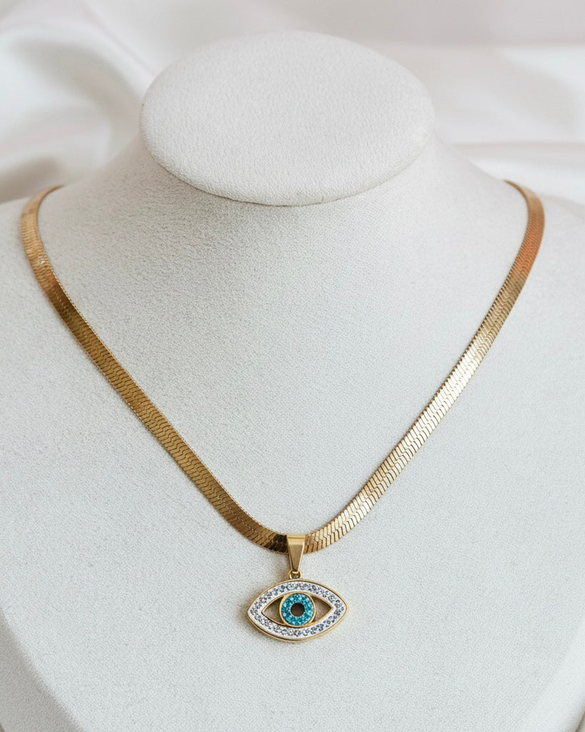 Serene Evil Eye Necklace