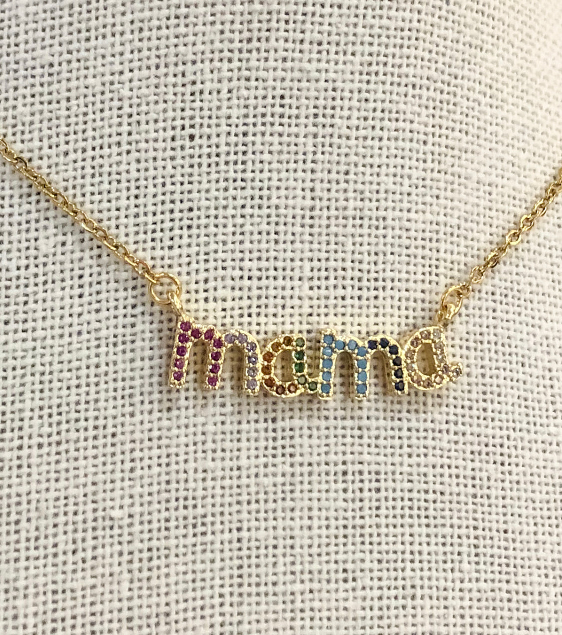 Rainbow Mama Necklace