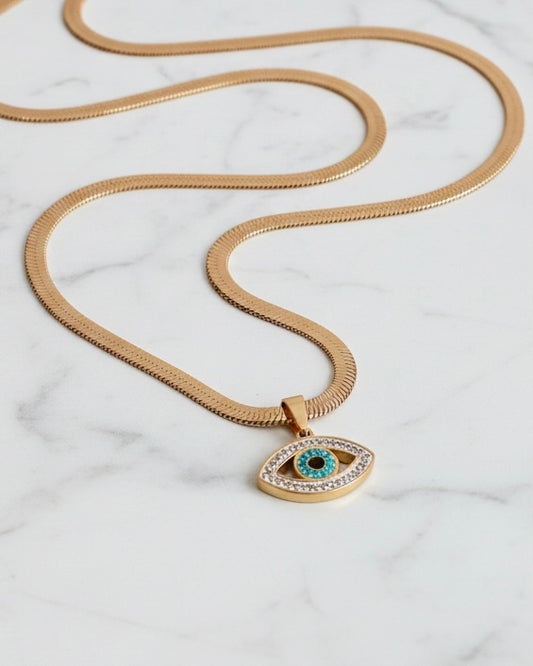 Serene Evil Eye Necklace