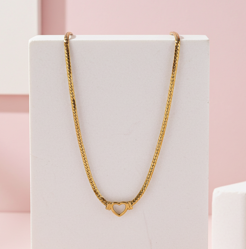 Golden Sweetheart Necklace