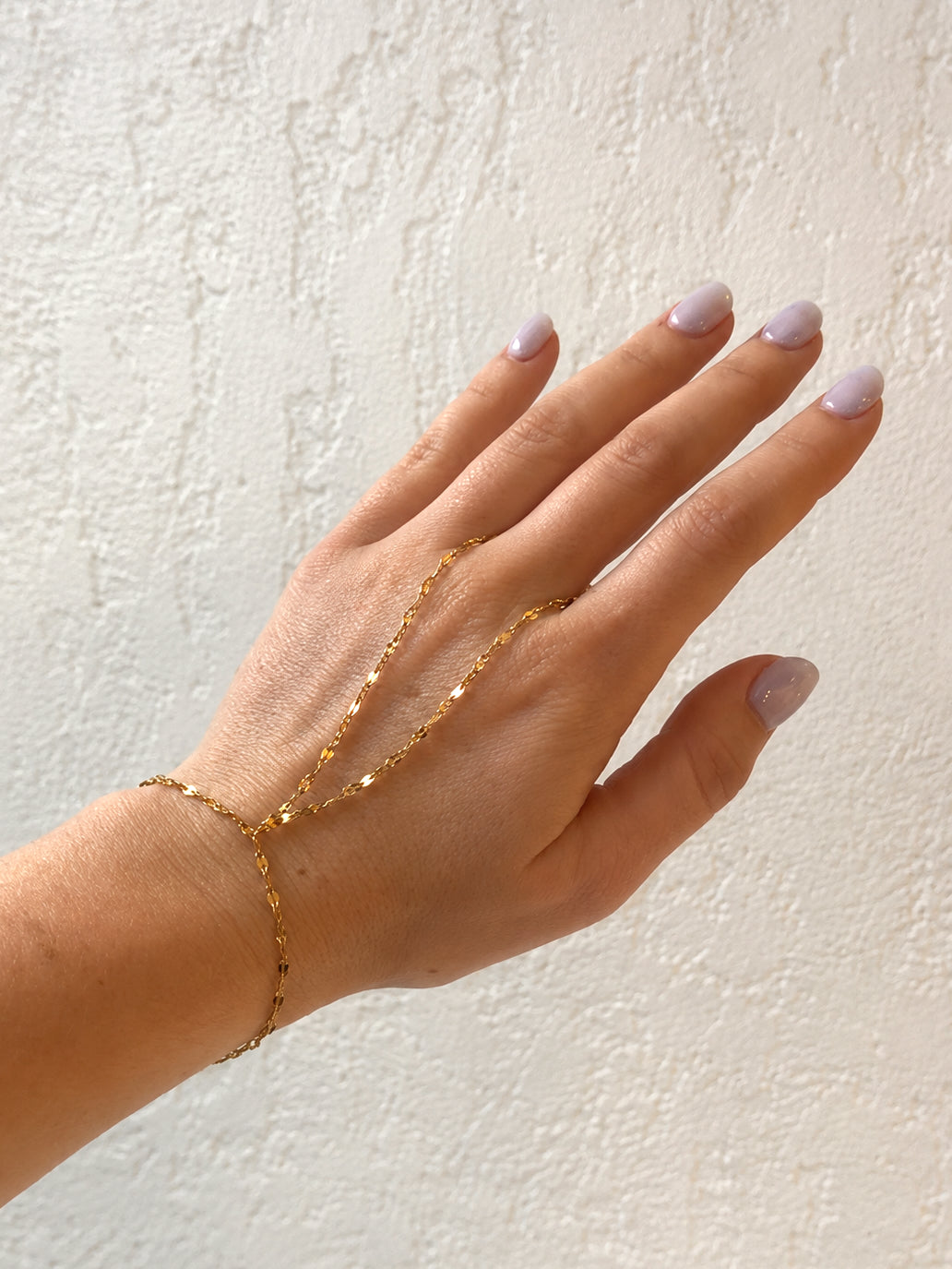 Hand Chain- Gold Dapped