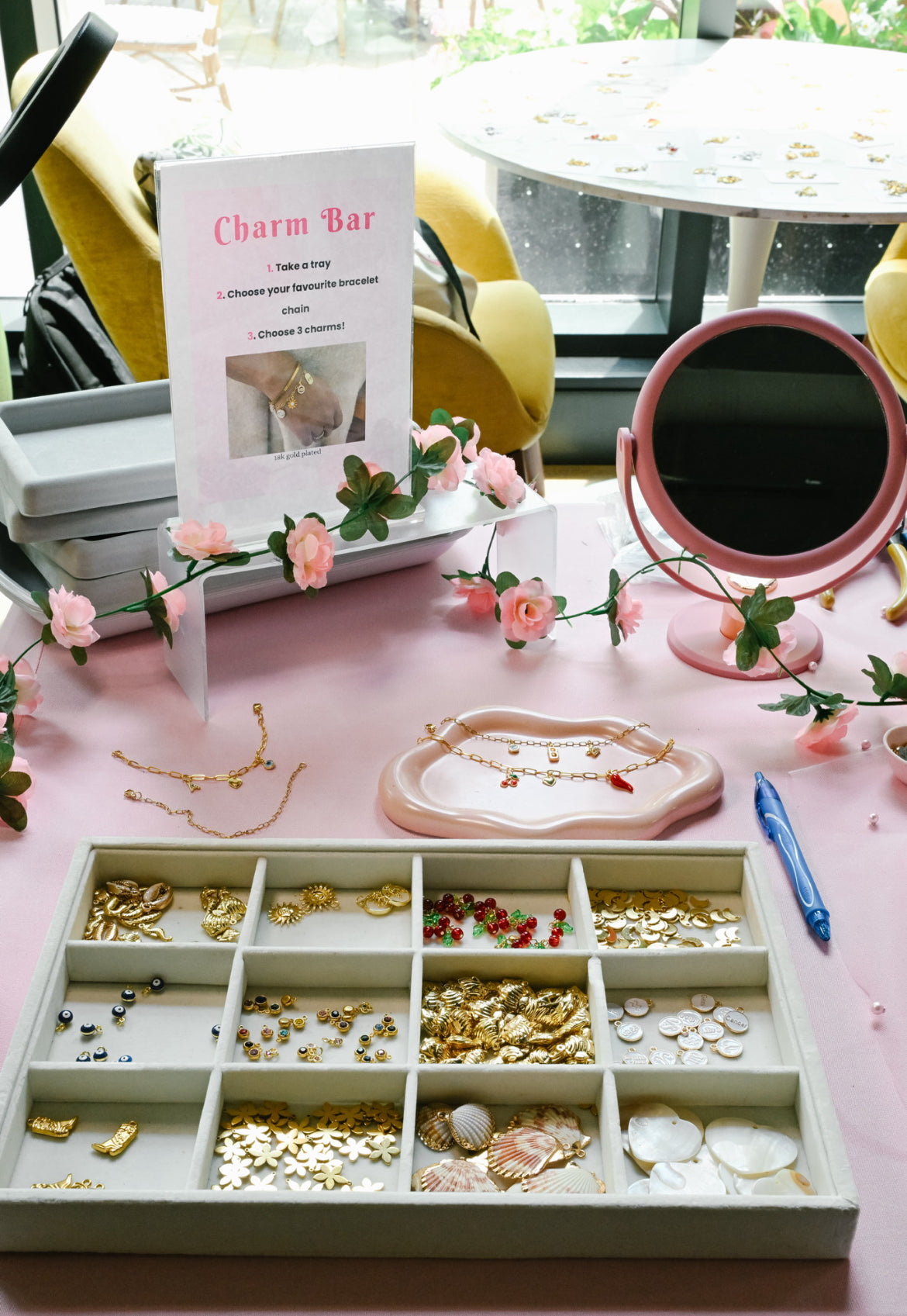 Charm Necklace & Bracelet Workshop- December 6th