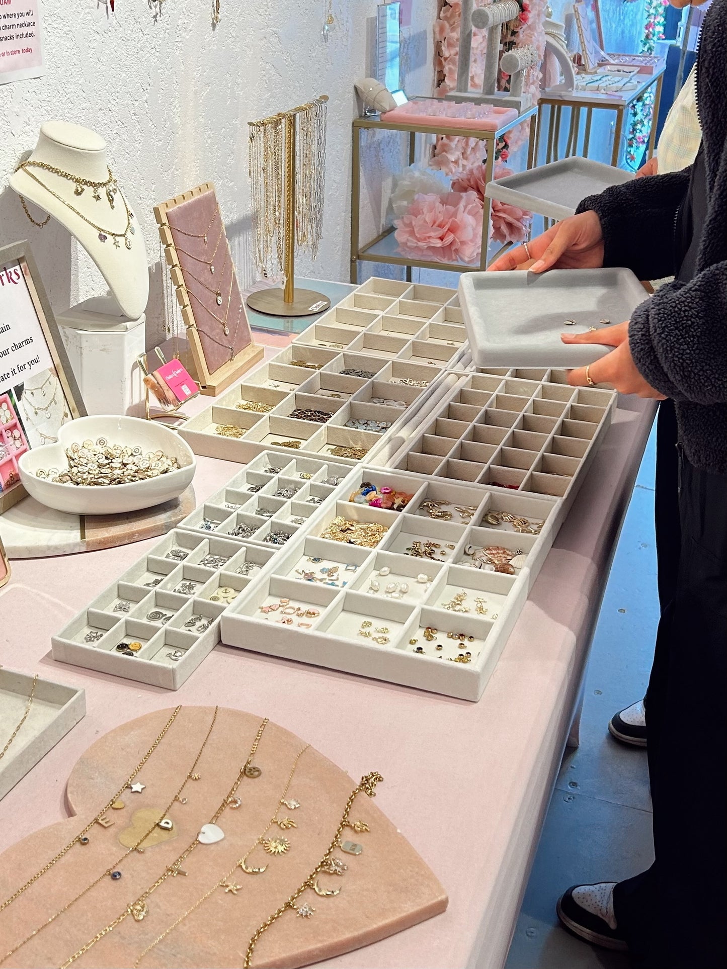 Charm Necklace & Bracelet Workshop- December 6th