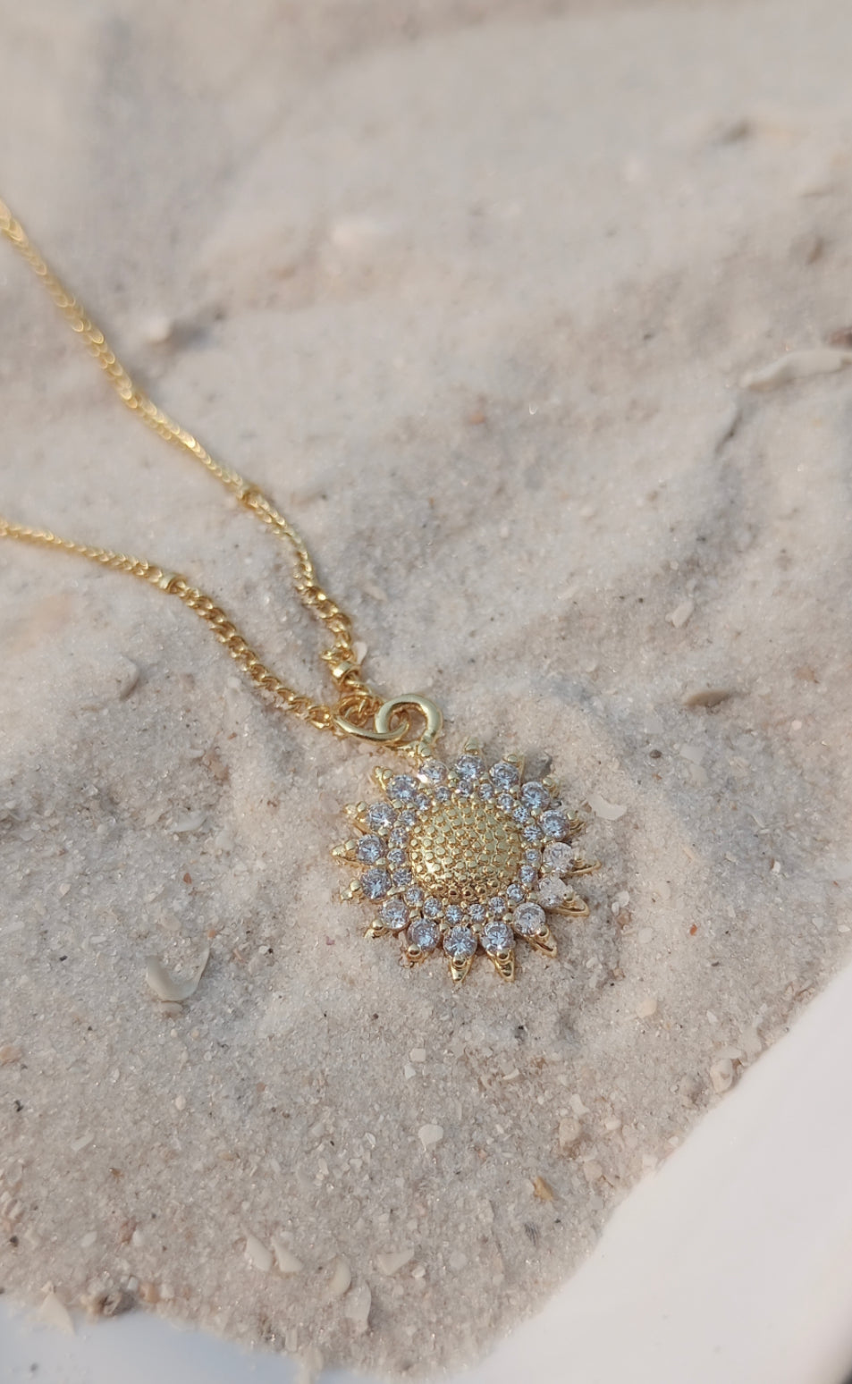 Radiant Sunflower Necklace