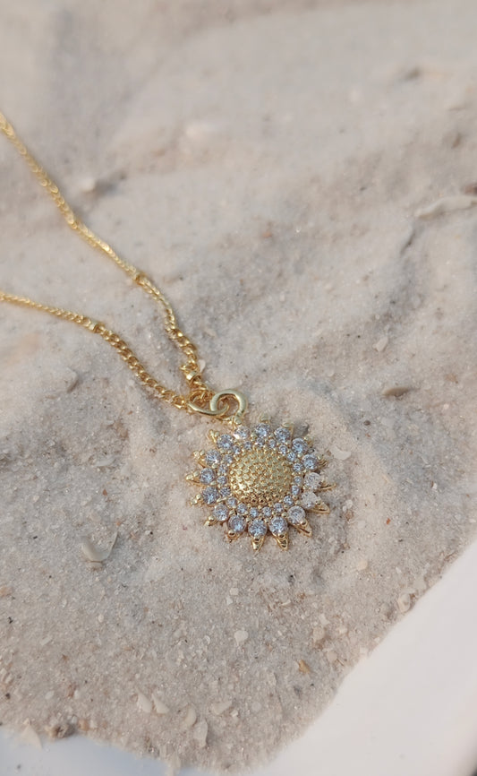Radiant Sunflower Necklace