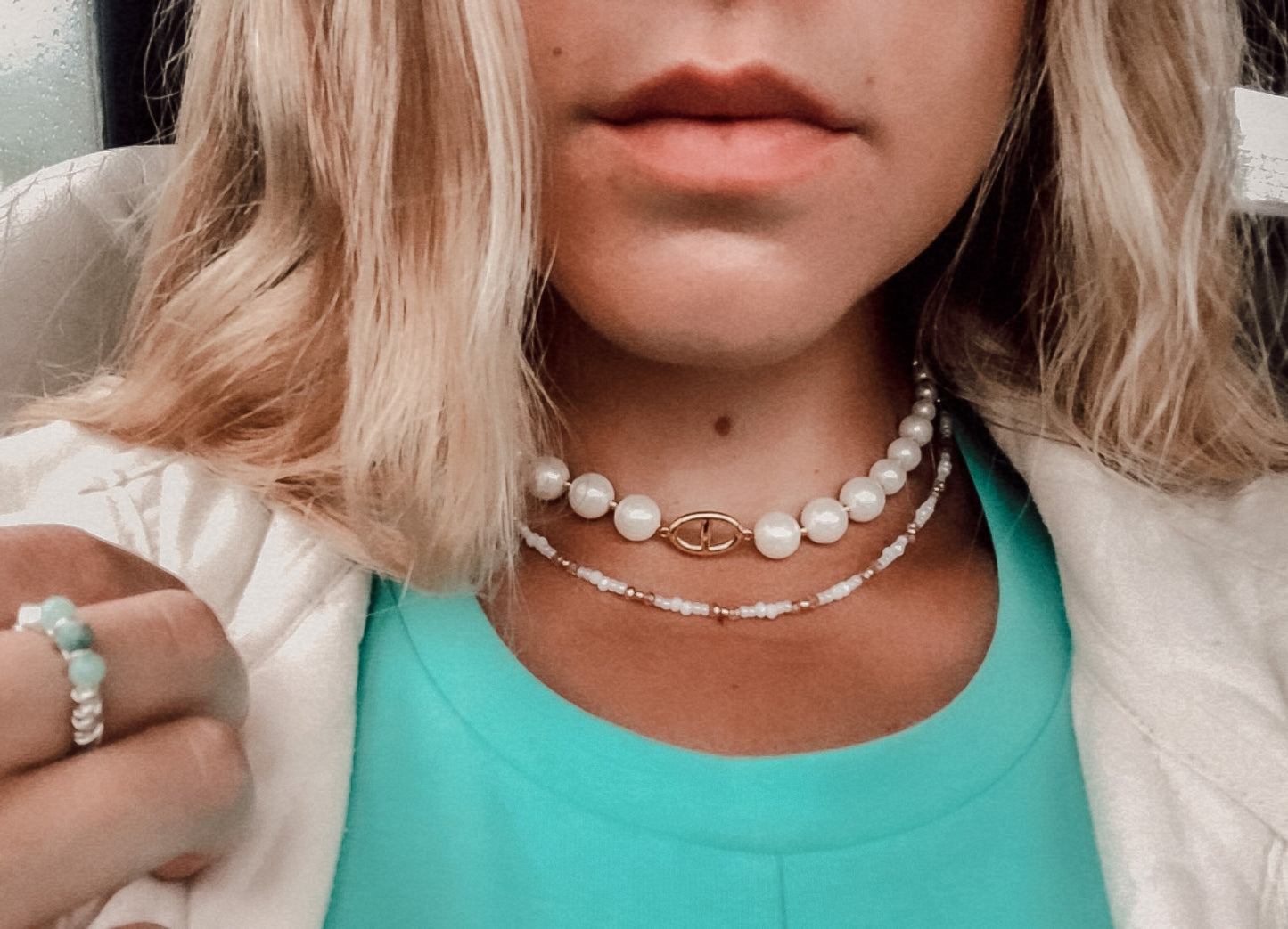 Chunky Pearl Choker