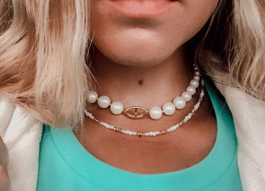 Chunky Pearl Choker