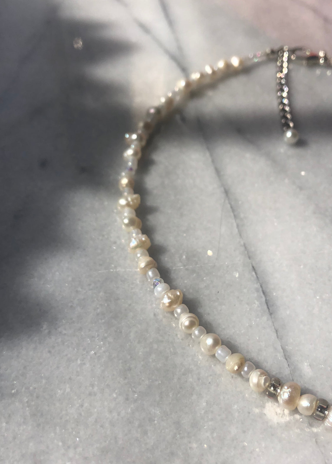 Dainty Freshwater Pearl Choker