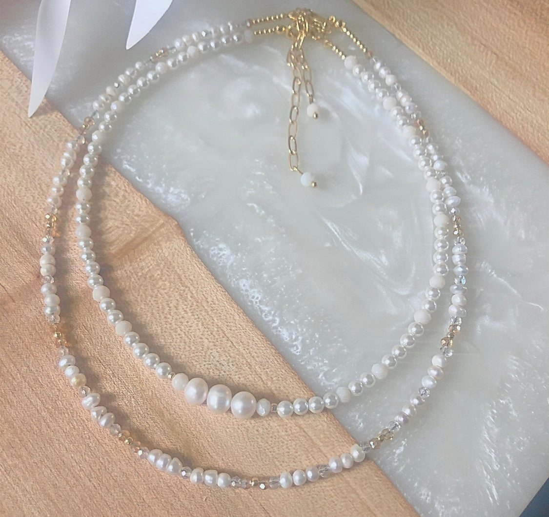 Champagne Pearl Choker