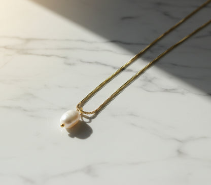 Timeless Freshwater Pearl Necklace