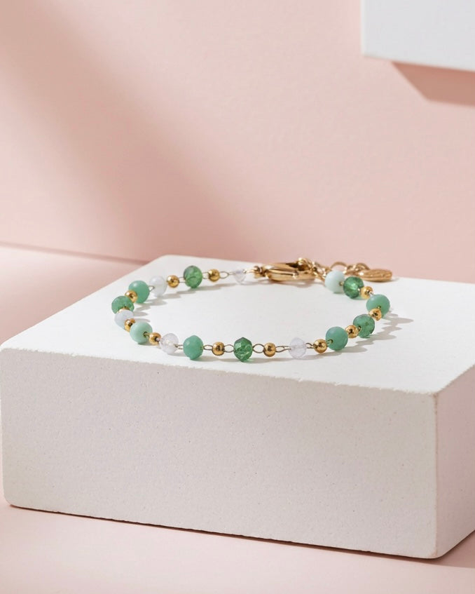 Rondelle Jade Bracelet