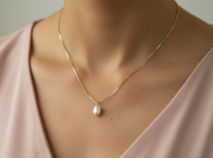 Timeless Freshwater Pearl Necklace