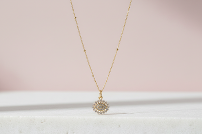 Princess Evil Eye Necklace