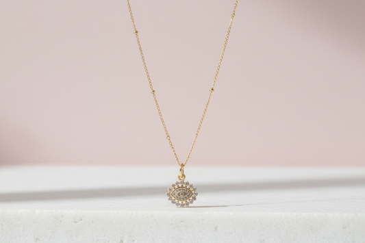 Princess Evil Eye Necklace