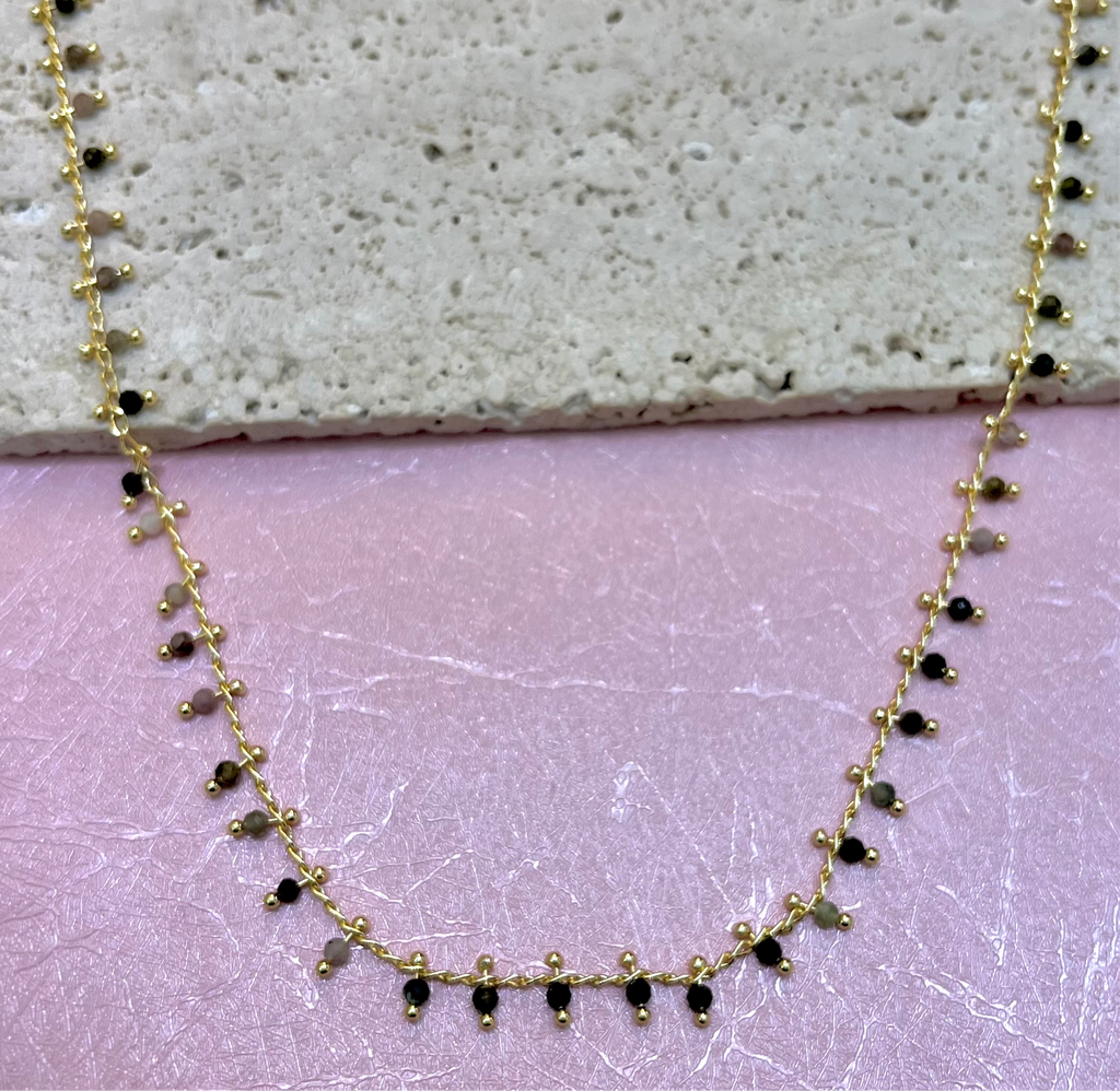 Tourmaline Bead Choker