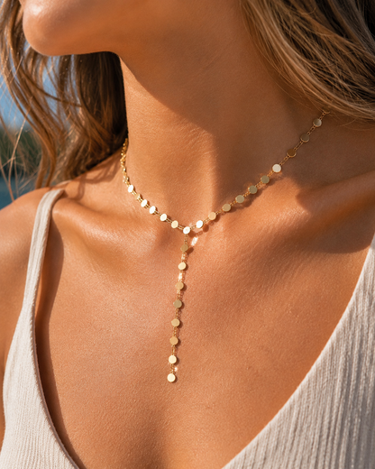 Golden Cascade Lariat