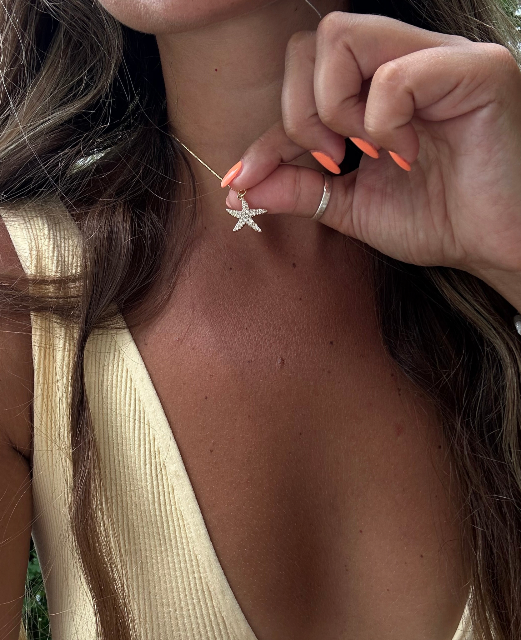 Happy Starfish Necklace