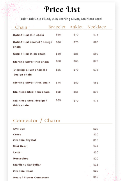 Book a Permanent Jewelry Appointment- Toronto Location