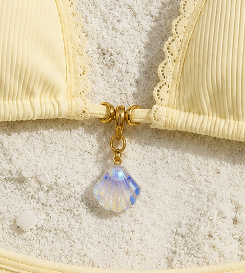 Bikini Charm- Luminescent Shell