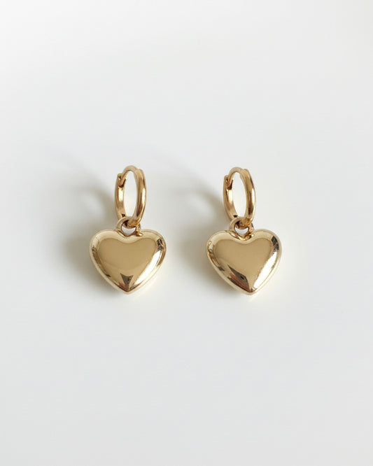 Elegant Bubble Heart Huggies