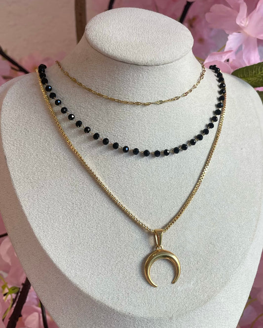 Goddess Moon Necklace Set