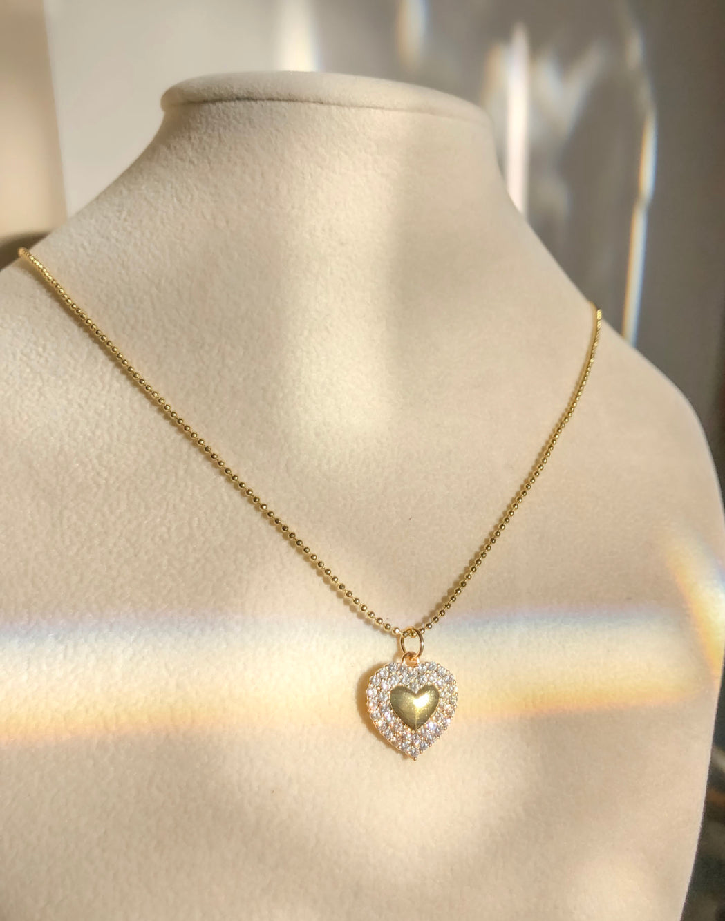 Dazzling Heart Necklace