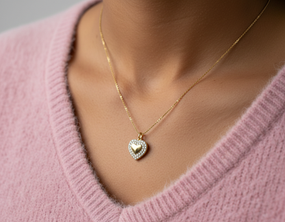 Dazzling Heart Necklace